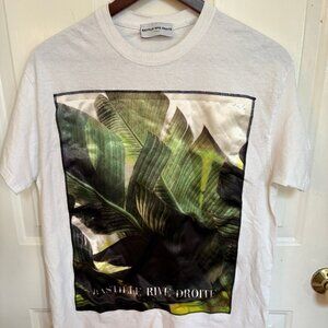 Bastille Rive Droite Luxury Italian Graphic T-Shirt - Medium